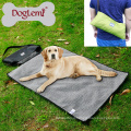 China factory Wholesale Portable Medium Large Dog Travel Blanket soft Foldable waterproof pet dog bed